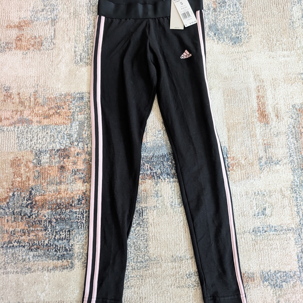 Women's Essentials 3-Stripe Full Length Cotton Leggings